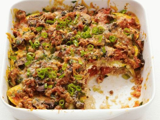 Photo de Casserole avec du porc et des courgettes