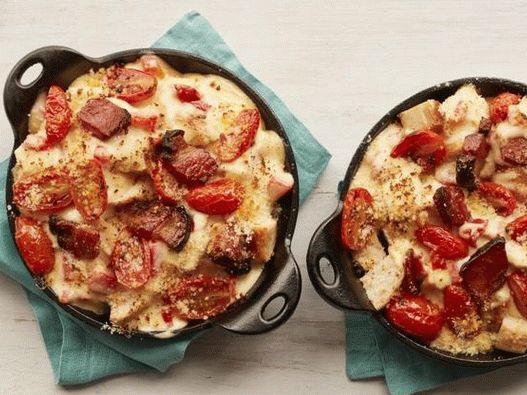 Photo Kentucky Hot Brown dans la poêle