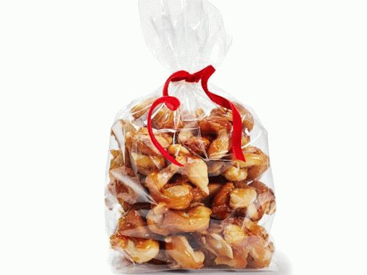 Photo noix de cajou au caramel