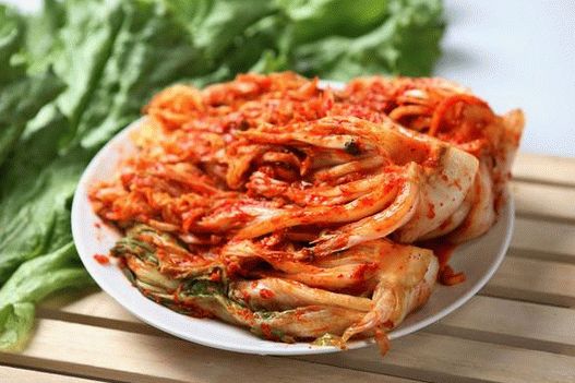 Photo de Kimchi à la sauce au sirop