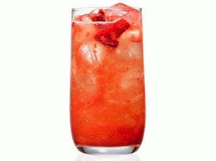 Photo limonade aux fraises