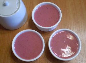 Soufflé aux fraises
