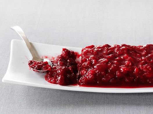 Sauce dessert à la canneberge