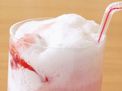 Photo cocktail de crème glacée