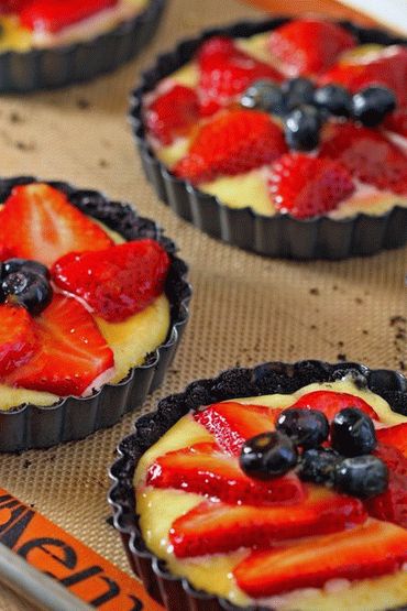 Photo Crumble aux fraises et pommes