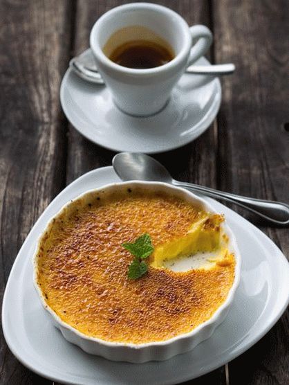Photo crème brûlée