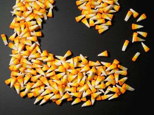 Photo bonbons au maïs pour Halloween