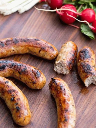 Saucisses au poulet thaï
