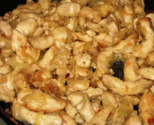 Poulet Boeuf Stroganoff
