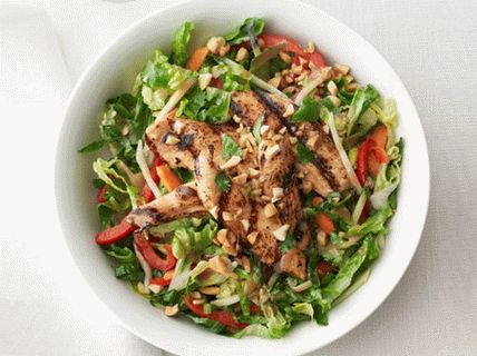 Salade De Poulet Thaï Photo