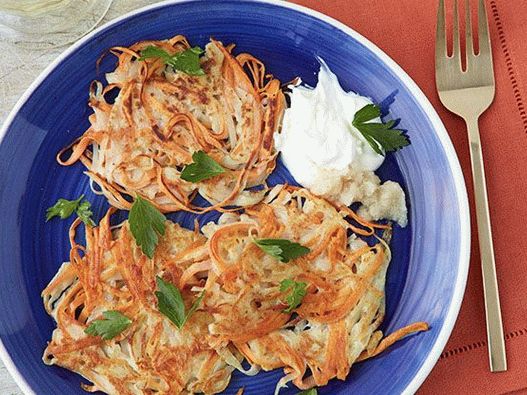 Photo Latkes avec patates douces
