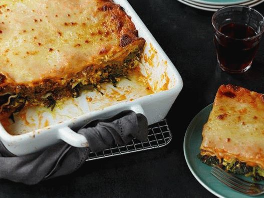 Photo de lasagne aux épinards