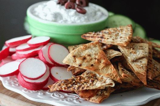 Photo Tortillas à la sauce au fromage féta