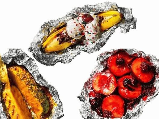 Photo de fruits d'été sur le gril