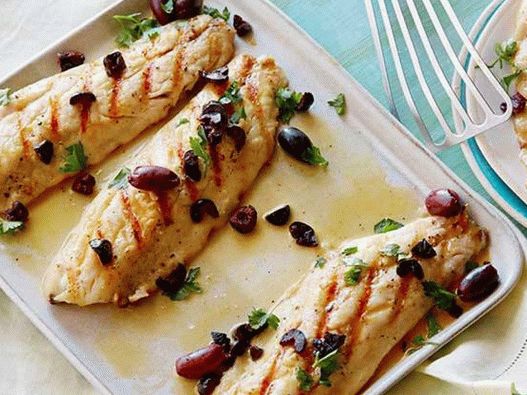 Perche Marocaine Grillée Rayée