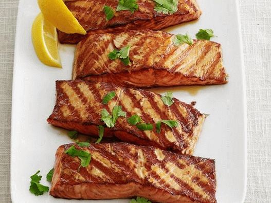 Saumon grillé marocain
