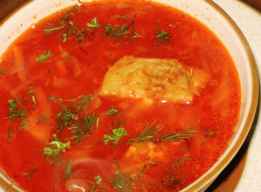 Soupe d'été à la goberge