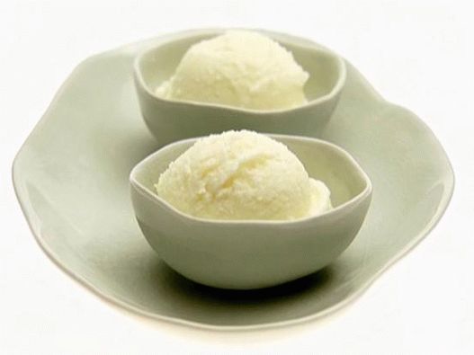 Photo granit citron avec mascarpone