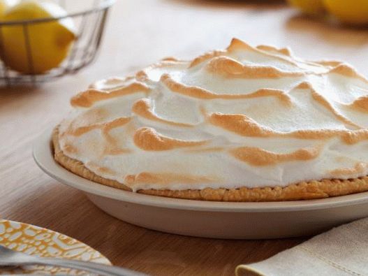 Tarte au citron meringuée photo