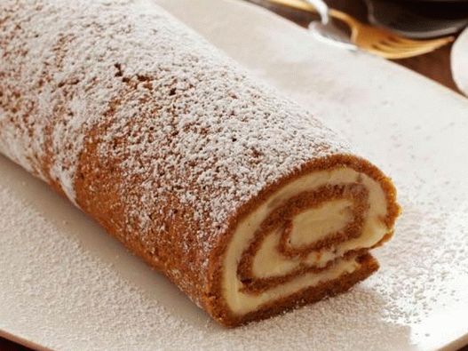 Rouleau de biscuit à la citrouille