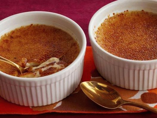 Crème brûlée à la citrouille