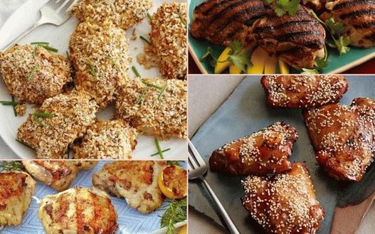 Meilleures recettes de cuisse de poulet