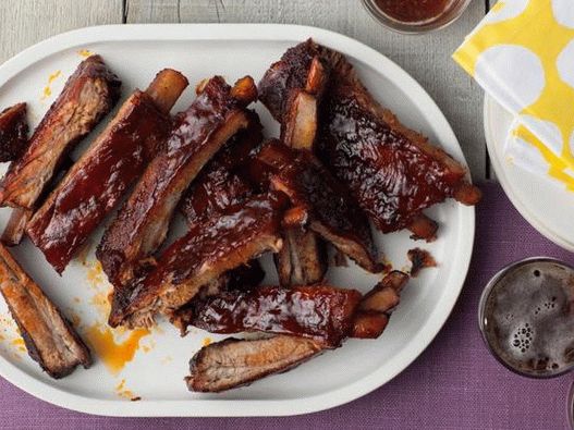 Côtes levées au porc barbecue