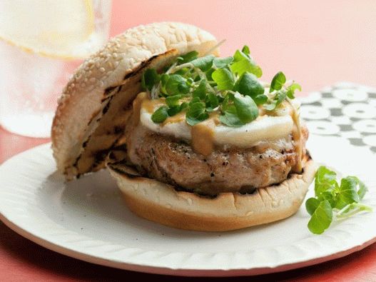 Côtelette de dinde pour un hamburger