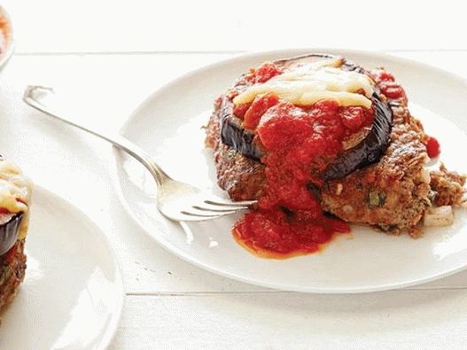 Casserole de viande aux aubergines et au fromage