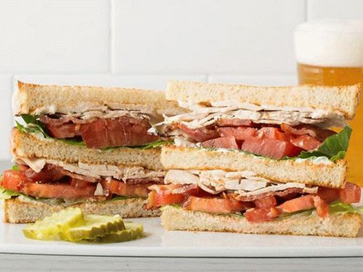 Club sandwich double dinde