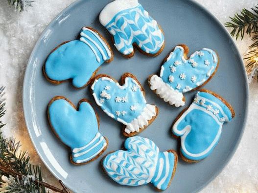 Mitaine de pain d'épice fourrée aux cerises