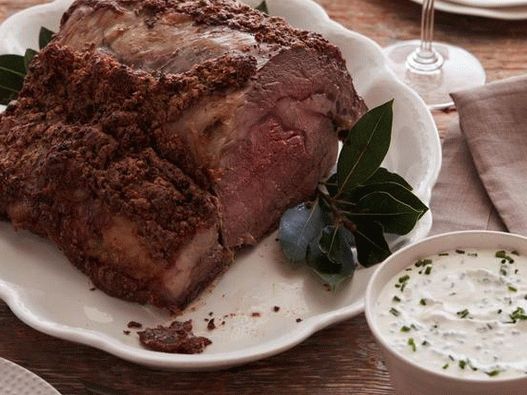 Rôti de boeuf au raifort