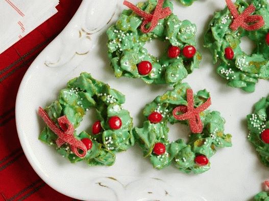 Couronnes De Noël De Cornflakes