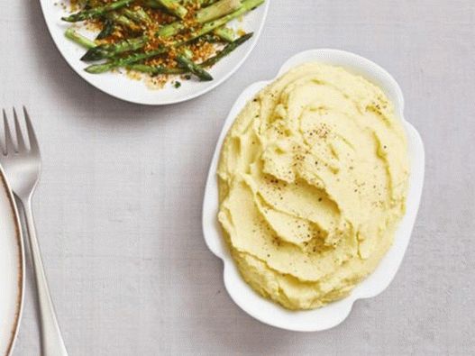 Purée de pommes de terre à l'ail