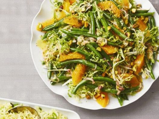 Salade De Haricots Verts Aux Oranges