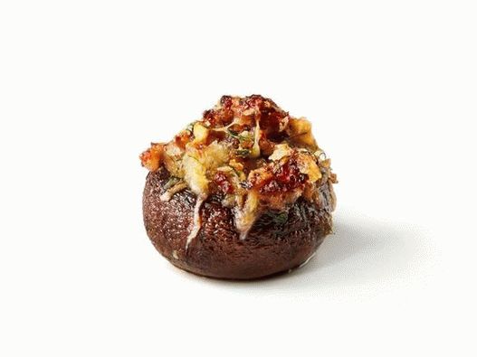 Champignons farcis à la saucisse