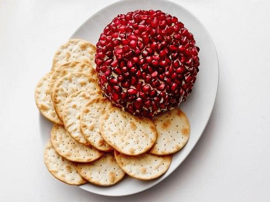 Boulettes de fromage à la grenade