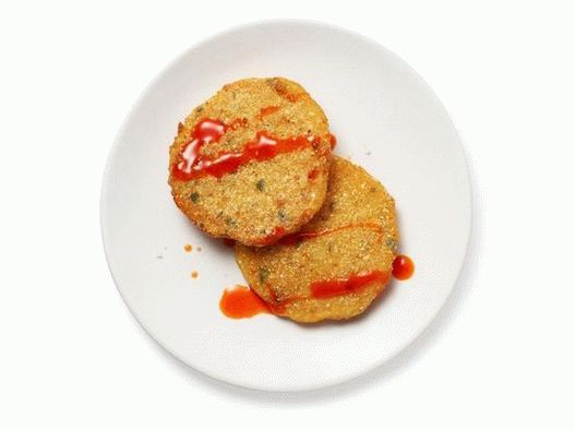 Citrouille de noix de muscade frite au miel épicé