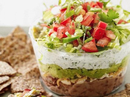 Sauce trempette américaine à sept couches Photo Light