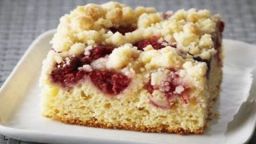 Boucle de photo framboise avec ricotta