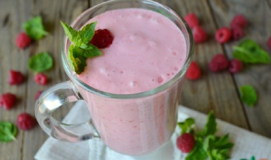 Smoothie aux Framboises Goût de l'été