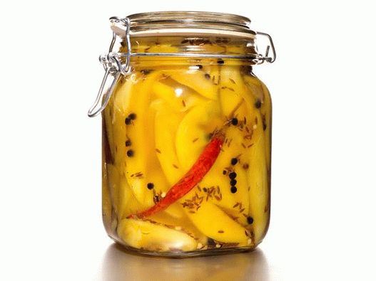 Photo de mangue marinée au gingembre