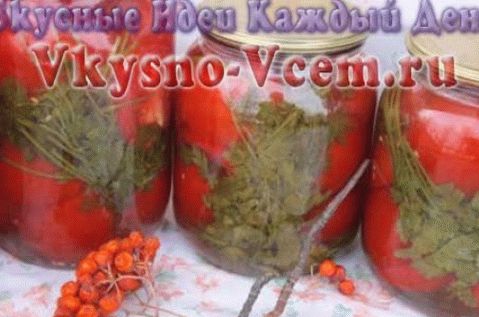 Tomates marinées au persil