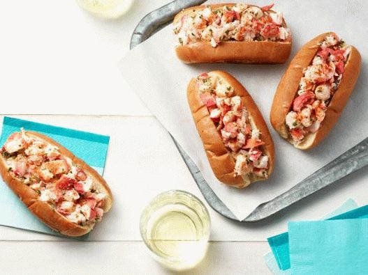 Sandwich photo au homard et au homard