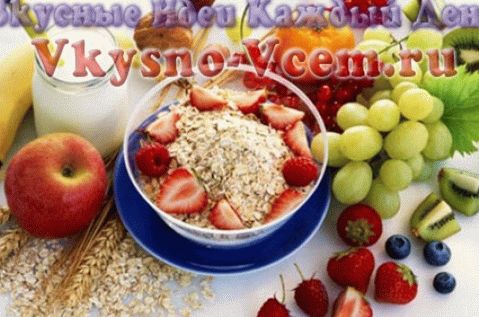 Bonne nutrition de l'étudiant. Exemple de menu du jour