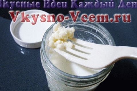 Lait au levain de champignon kéfir (champignon tibétain)