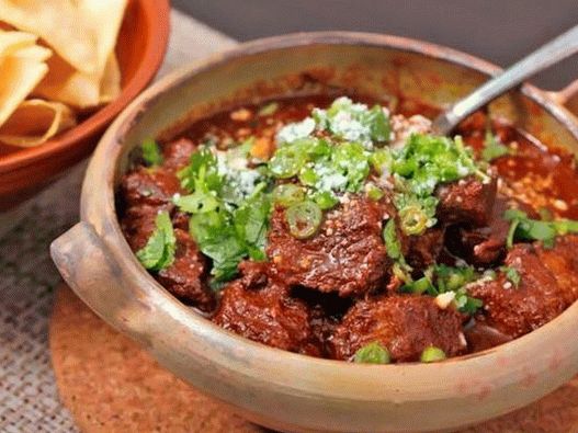 Photo de viande de chili sans haricots
