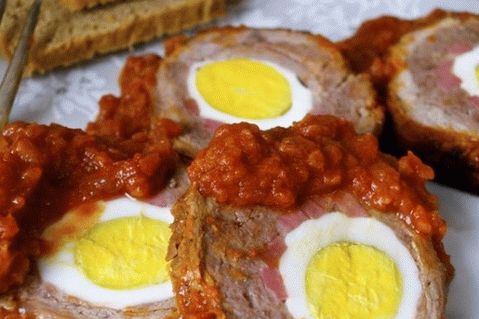Pain de viande à la sicilienne