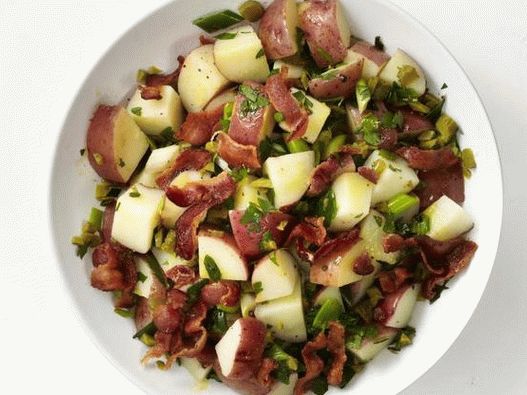 Salade de pommes de terre allemande au bacon