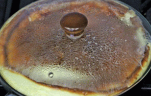 Omelette à la crème sure